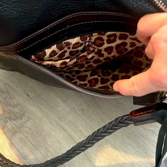 Brighton Black Leather Balboa Purse - Picture 6 of 10